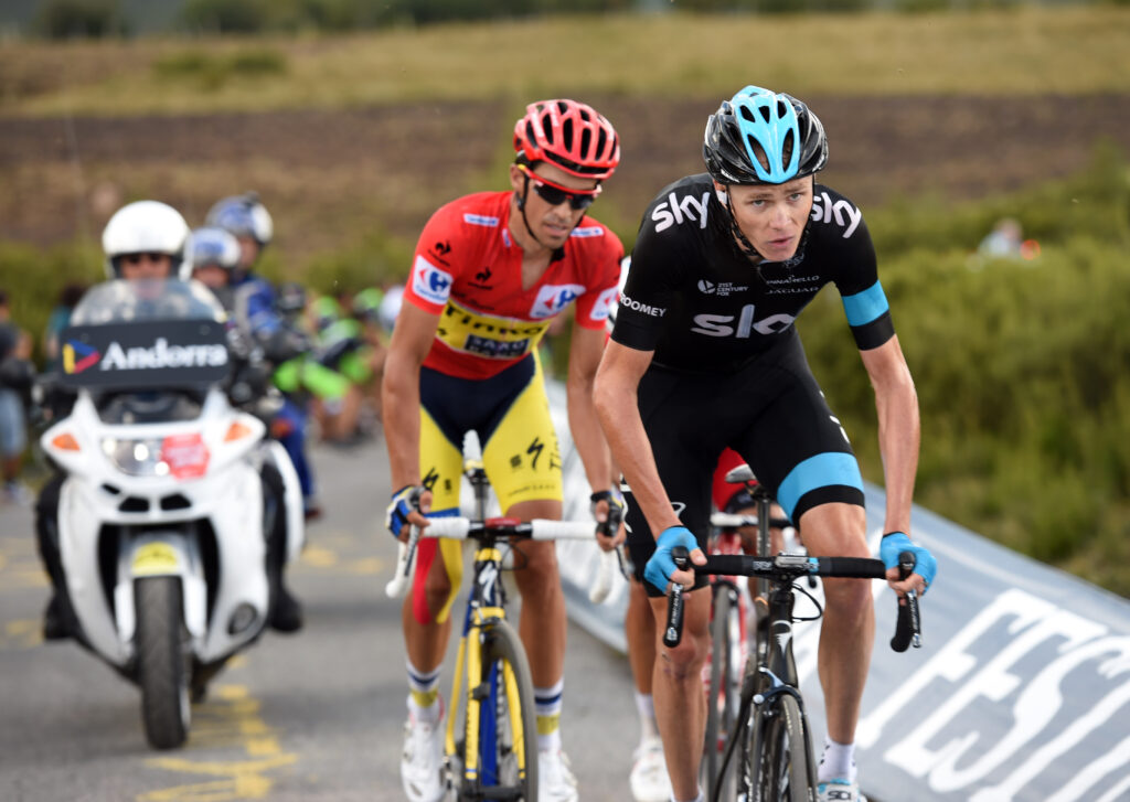 Vuelta 2014 Stage 20 Froome-Contador (pic Unipublic-Graham Watson)