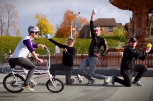 Bike Gob at the Playgirl Palace Vimeo still
