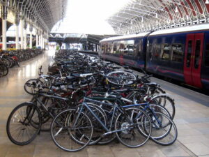 Bikes at Paddington station (&copy; Rod Alladay)