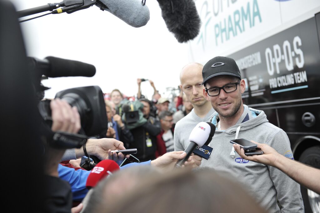 Mark Cavendish confirms he is out of 2014 TdF(picture courtesy Welcome to Yorkshire)