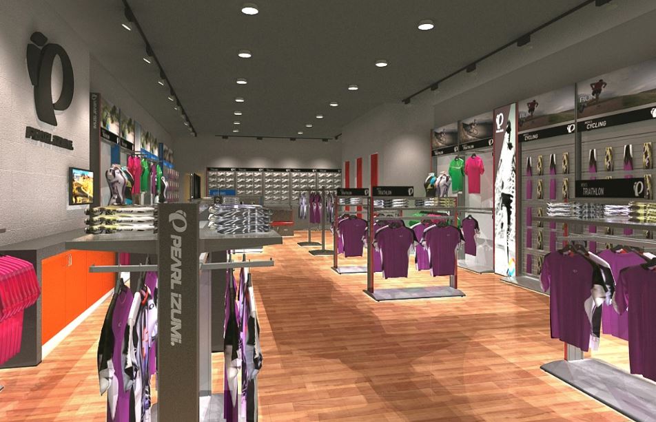 Pearl Izumi Factory Outlet store CGI