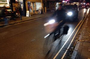Mill Road Cambridge without centre-lines (public domain image by Martin Lucas-Smith)