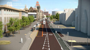 Oxford Road, Manchester artist’s impression, November 2014