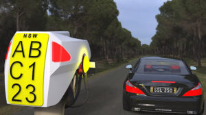 SmartHat - license plate 1