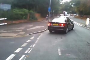 Still from video uploaded to YouTube by MCR Cyclist
