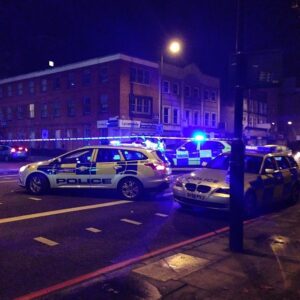 The scene of the crash (&copy;Gary Jones via Instagram)