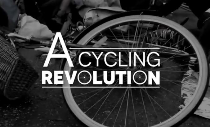 A Cycling Revolution title card YouTube still