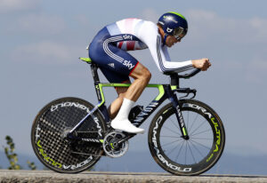 Alex Dowsett in 2014 Worlds TT (copyright Britishcycling.org.uk)