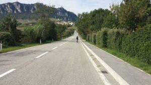 Following the big man to San Marino