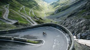 Mike Cotty on the Stelvio (&copy;Col Collective)