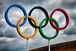 Olympic Rings and Velodrome 3×2 (c) Simon MacMichael