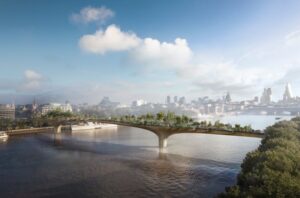 The Garden Bridge as envisioned by Heatherwick Studio