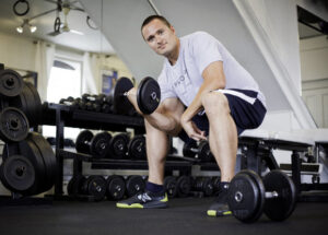 Weight Training – licensed under CC BY 2.0 on Flickr by  Eric Astrauskas