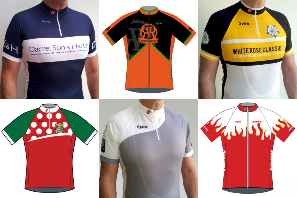 Spirit Cycling Jersey Montage
