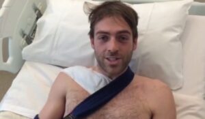 Alex Dowsett post-surgery YouTube still