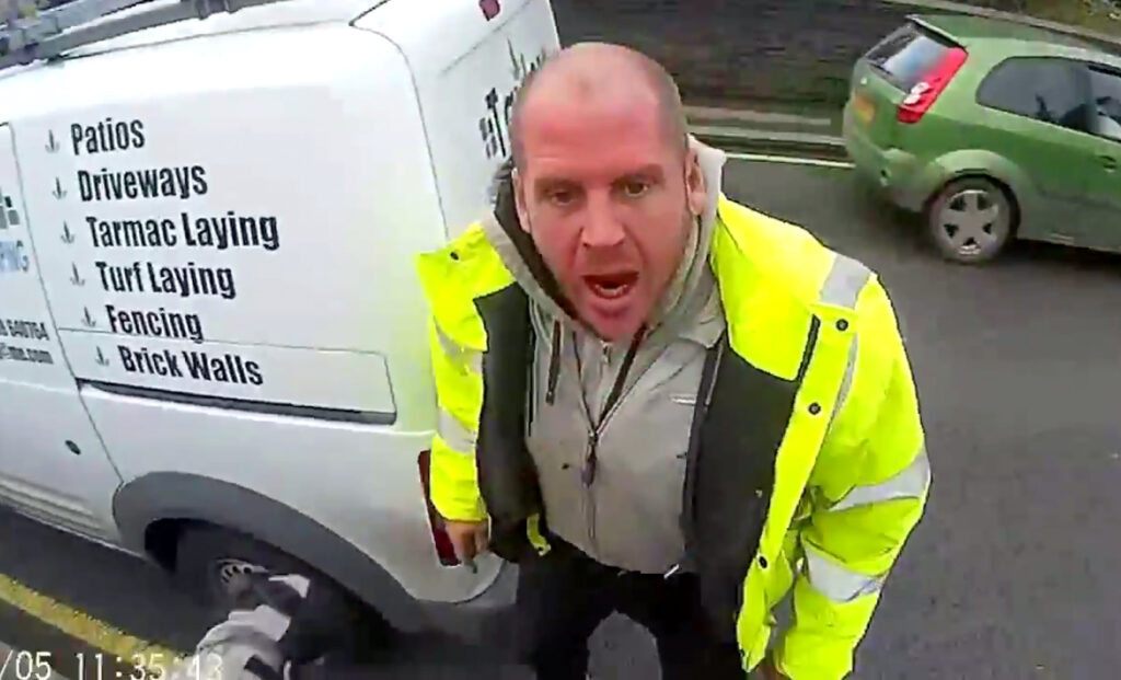 Essex van man v bike