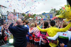Friend’s Life Women’s Tour 2014 final podium pic credit SweetSpot)