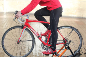 Funkier S-976W Active Winter Thermal Microfleece Bib Tights - riding