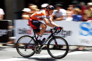 Rohan Dennis on the final stage of the 2015 Santos Tour Down Under
