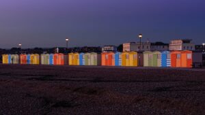 Seaford beach huts (CC licensed by Tom Lee via Flickr)