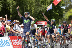 Tour Down Under 2015 Stage 2 01 Juan Jose Lobato wins (picture credit Regallo)