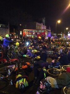 Die-in for Akis Kollaros (&copy;Tom Kearney)