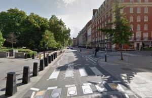 Grosvenor Square &ndash; image taken from Google StreetView
