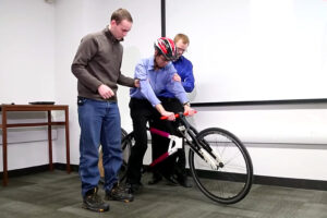 It all goes pear-shaped for 3D-printed bike designers James Nugent and Michael Mackay-MacLaren