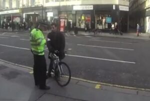 Jack Shenker fined for riding through red light (veloevol YouTube still)