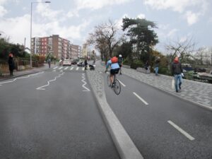 Kingston Portsmouth Road Mini Holland revised artist’s impression March 2015