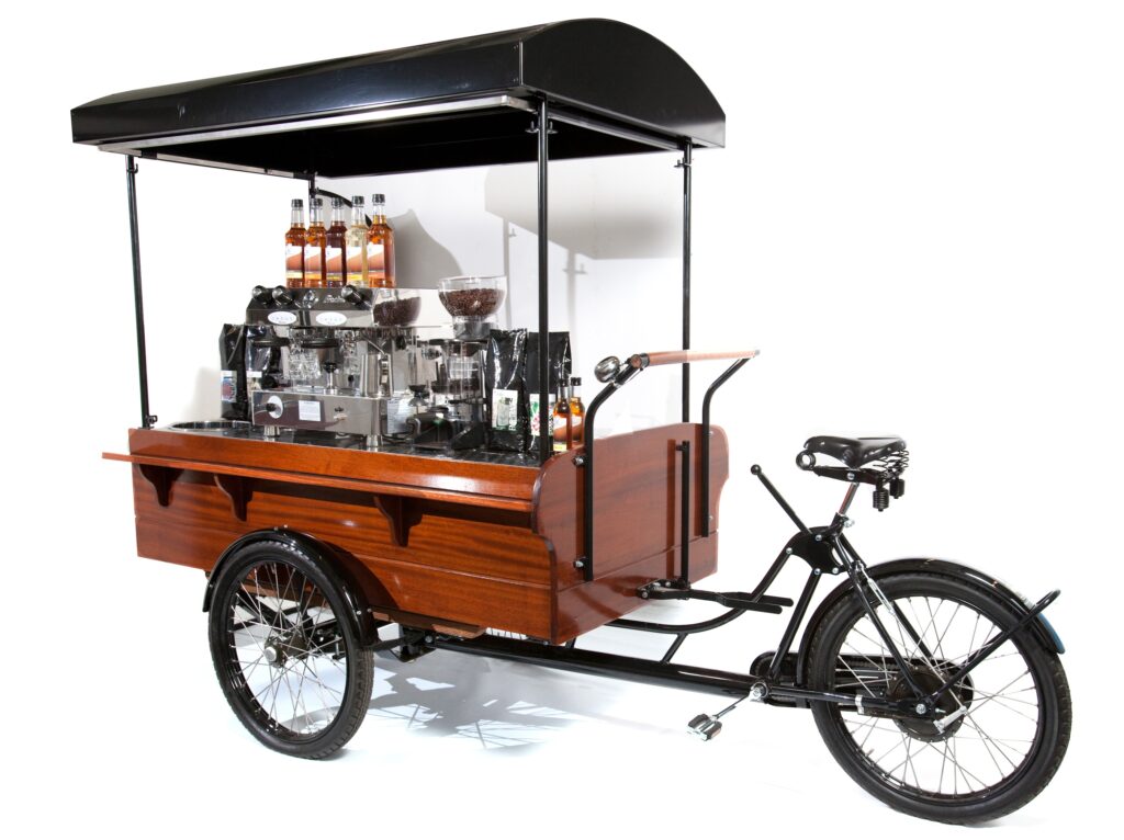 An espresso trike from onyourtrike.co.uk