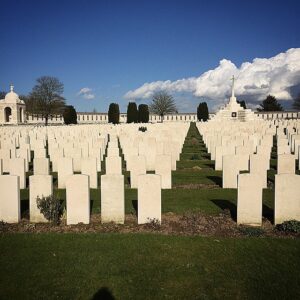 DC blog Tyne Cot (Picture courtesy Dominic Cox)