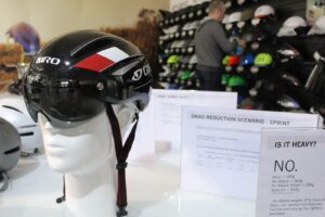 Giro Air Attack helmet with signs