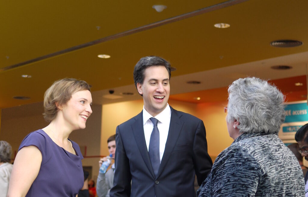 Justine Thornton and Ed Miliband (CC BY 2.0 NCVO London:Flickr)