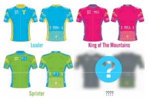 Milltag Tour de Yorkshire podium jerseys