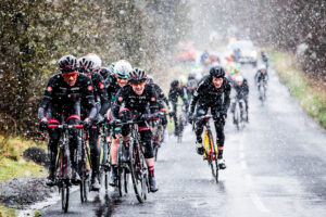 NFTO riders in the snow
