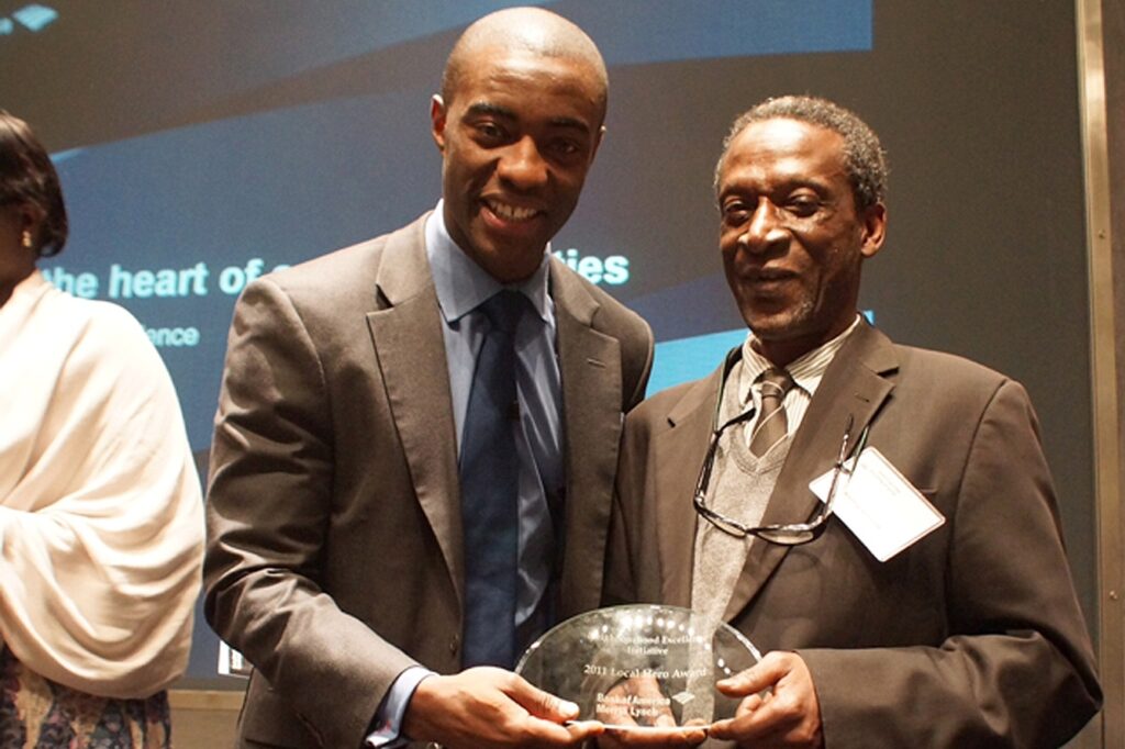 Richard Muzira (right)