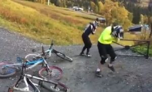 Spinning around (Renaud Margry video still on Facebook)