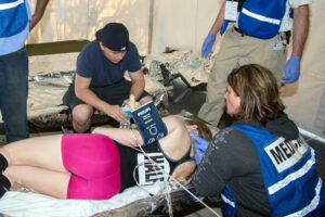 Swift medical attention improves survival after a cardiac arrest at sporting events (CC BY-NC-SA 2.0 Christiana Care:Flickr)