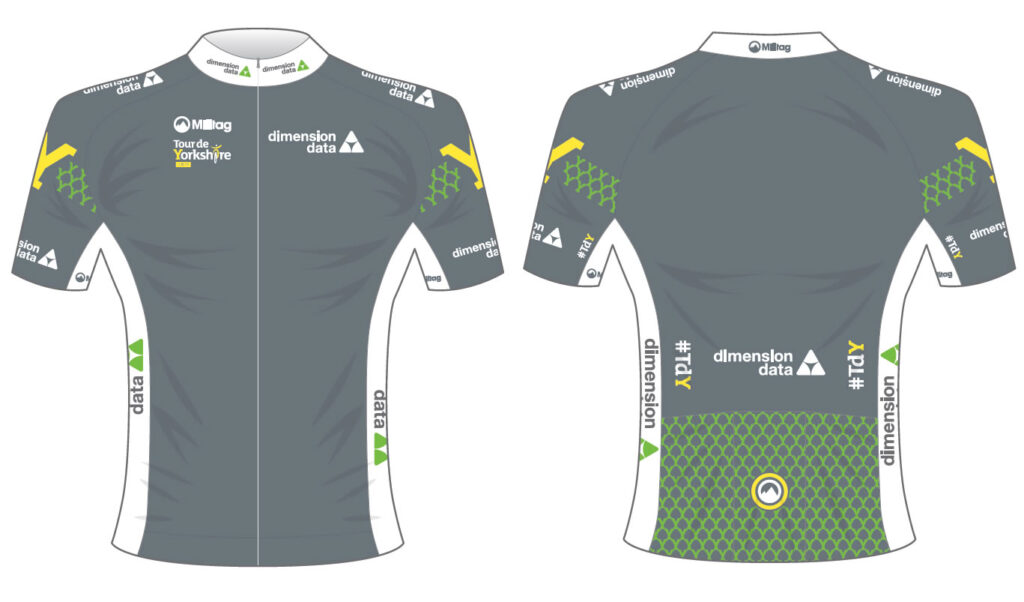 Tour de Yorkshire Dimensions Data digital jersey