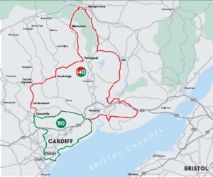 Velothon Wales 2015 route