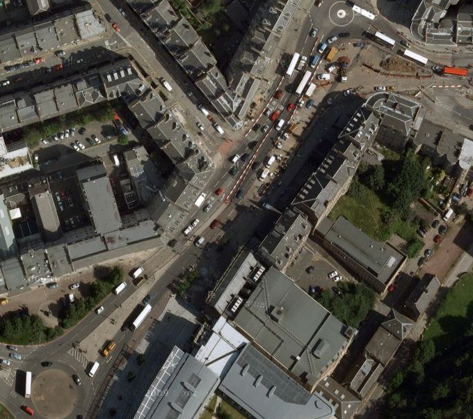 Edinburgh Picardy Place to Leith Walk (Google Maps)