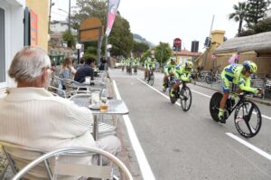 Tinkoff-Saxo training for 2015 Giro TTT (ANSA DAL ZENNARO &ndash; ZENNARO &ndash; PERI)