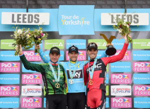 Tour de Yorkshire 2015 final podium (SWPix, Welcome to Yorkshire)
