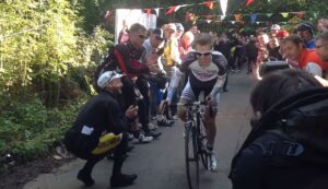 Bec Hill Climb 2013 promo still (source YouTube)