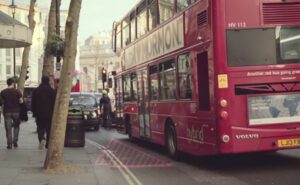Blind spot visualisation (image captured from Future Cities Catapult video)