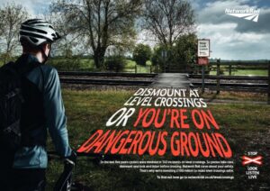 Network Rail level crossing safety campaign 2015 ad 1