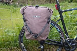 Ortlieb Single Back-Roller Urban Pannier - on bike 2