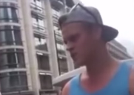 Pedicab driver who charged family £206 for one-mile journey (still taken from YouTube video)