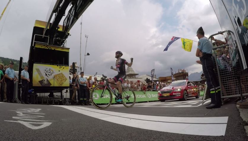 Simon Geschke wins TdF 2015 Stage 17 Velon YouTube still